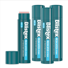 Blistex Medicated Lip Balm Spf 15 - Pack Com 4