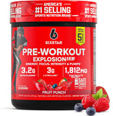 Six Star Pre Treino Explosion 2.0 Sixstar - Fruit Punch
