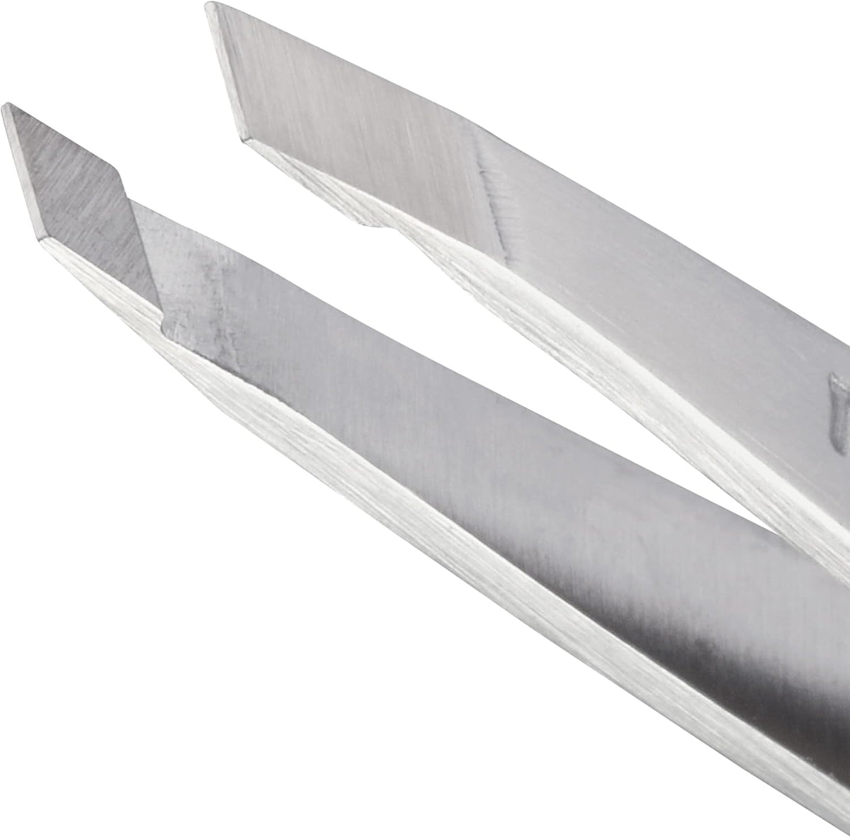 Mini Pinça Tweezerman Slant Classic Metalica - 7cm