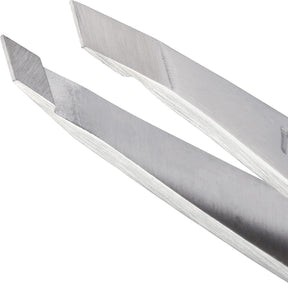 Mini Pinça Tweezerman Slant Classic Metalica - 7cm
