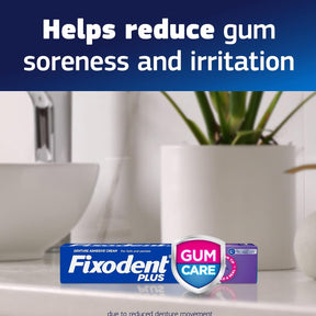 Fixodent Plus Precision Gum Care Adesivo Dentadura 57gr