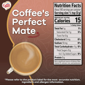 Coffe Mate Zero Açúcar Sabor Chocolate Crème - Importado