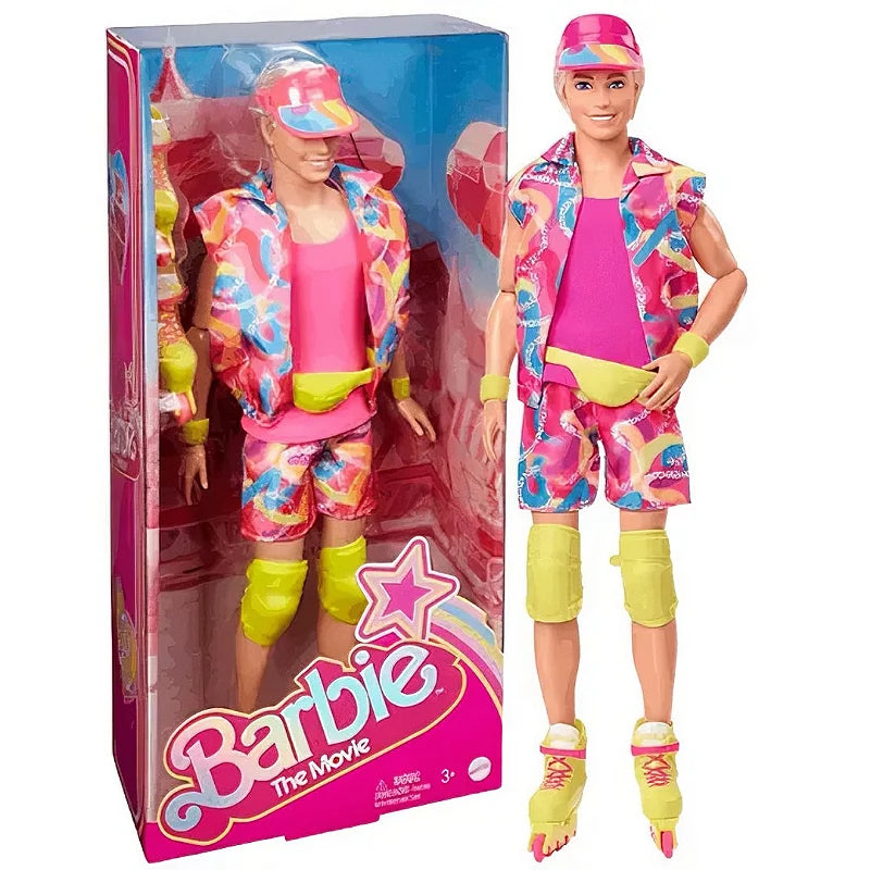 Boneco Ken Filme Barbie Dia Perfeito - Original Mattel - patinador